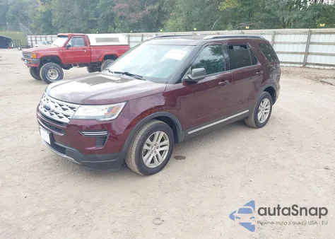 2018 Ford Explorer Xlt из США, поврежденный, VIN 1FM5K8D89JGC53160